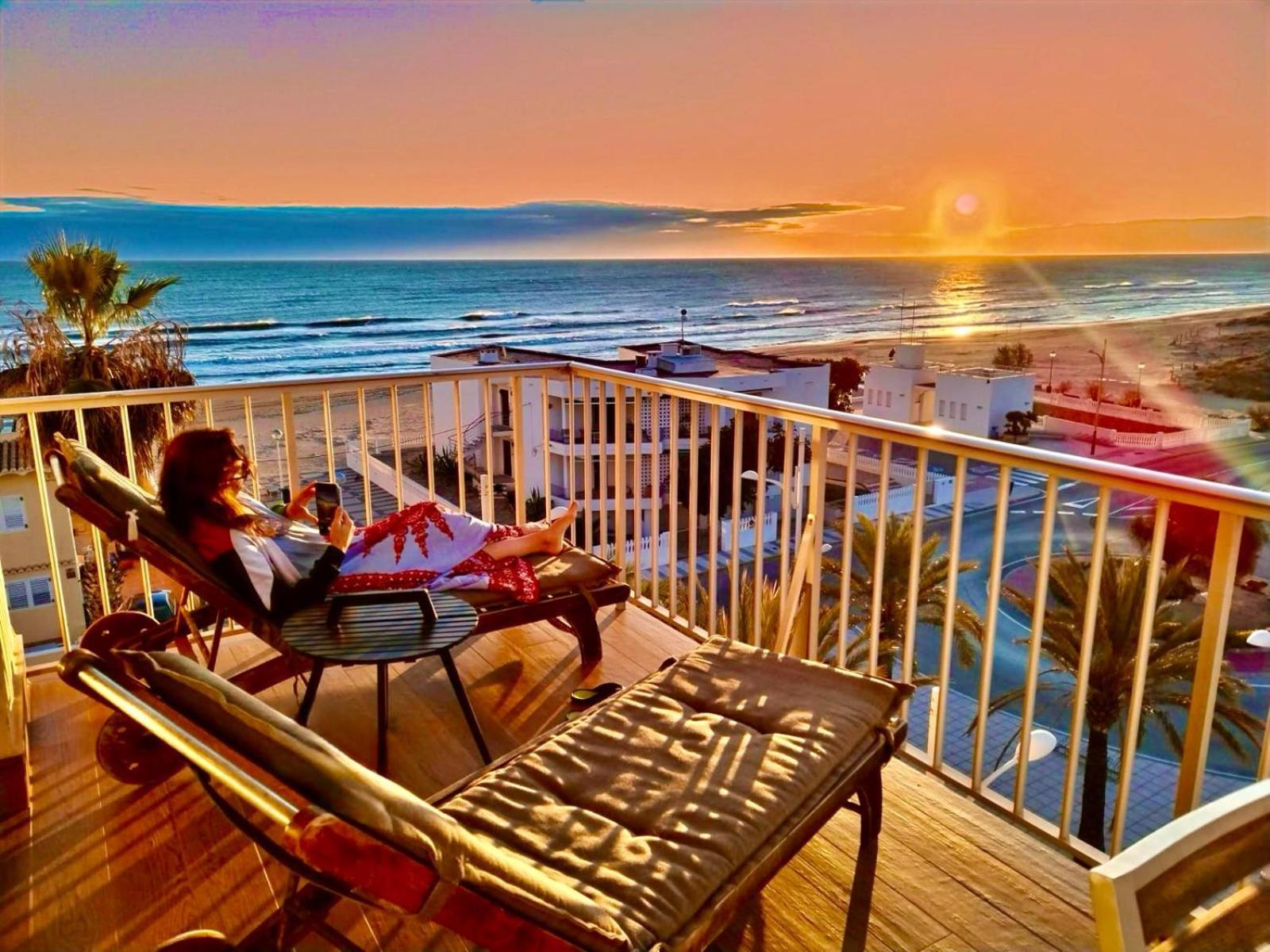 Ap-1 Ximoapartments Con Vistas Panoramicas Al Mar Oliva Kültér fotó